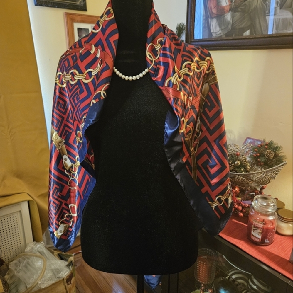 4 Beautiful Satin Silk feel to touch & Linen feel scarves or $28 for each scarf